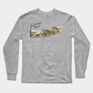 Greetings from Delaware Long Sleeve T-Shirt